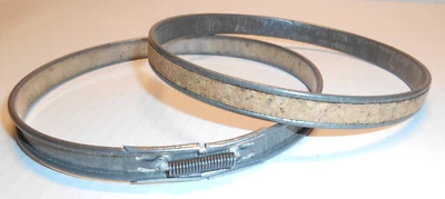 Vintage Round Metal Spring Tension Cork Lined Embroidery Hoop 5" - Image 1 of 4