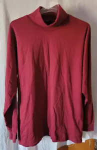 NWT Men's Woolrich Turtleneck Size XXL Burgandy Color Warm Winter Rugged Nice - Picture 1 of 4