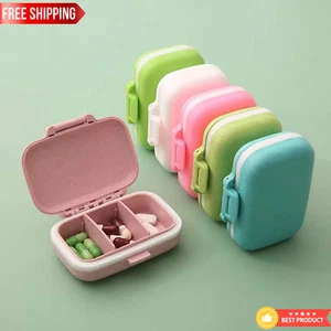 Daily Pill Box Portable Organizer Case Medicine Travel Storage Dispenser Case UK - Picture 1 of 34