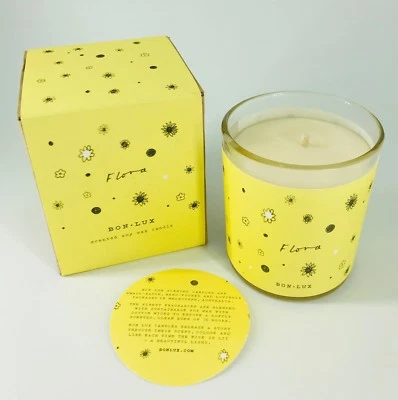 NUEVA VELA VOTIVA BON LUX Australia perfumada de cera de soja - Flora - 36 horas de tiempo de combustión Foto 1 de 3