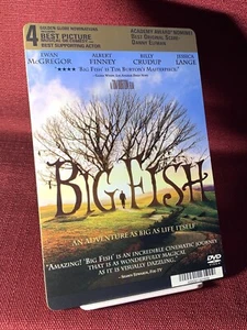 BLOCKBUSTER Movie Backer Card 5.5" x 8" Mini Poster Art BIG FISH - Picture 1 of 4