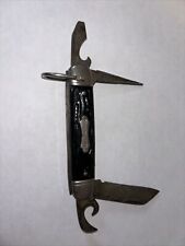 Vintage Colonial FOREST MASTER Camping Multi Tool Pocket Knife Made in USA