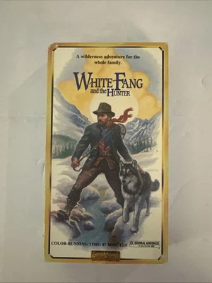 White Fang And The Hunter  1991 VHS VCR Video Tape Used Movie StarMaker - Image 1 of 4