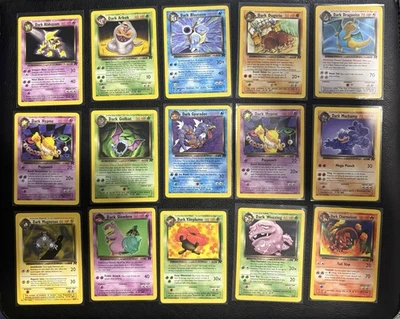 1 Short  From Complete Team Rocket Non Holo Set LP-NM 64 Cards WOTC Pokemon - Image 1 of 4