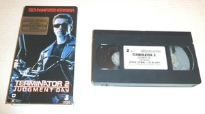 Terminator 2: Judgement Day Academy Members Special Widescreen Edition VHS Rare - Picture 1 of 6