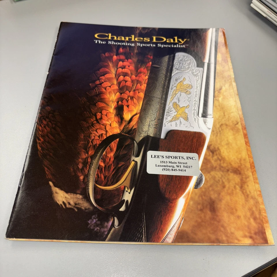Catálogo Charles Daly 2003 Escopetas Rifles Pistola Semiautomáticos Perno Acción De Colección Foto 1 de 4