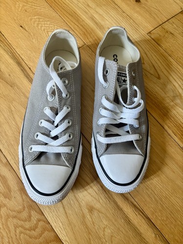 Scarpe da ginnastica Converse grigie taglia 6 UK 39 EUR nuove senza scatola