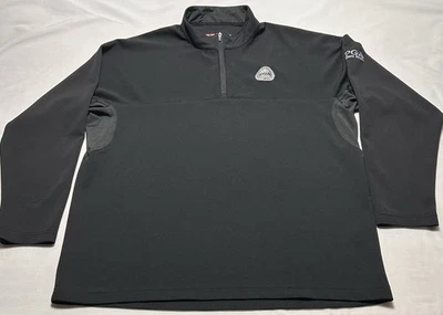 Pullover de golf PGA Indiana Section Sun Mountain OuterWear para hombre XL 1/4 cremallera negro Foto 1 de 4