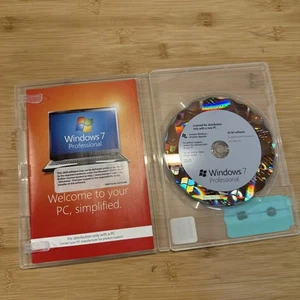 Microsoft Windows 7 Professional 64 BIT with key - Photo 1/5