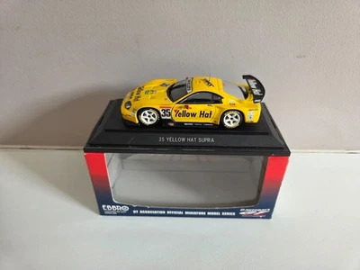 Sombrero amarillo Ebbro 1/43 Toyota Supra Hattori/Wakisaka - #35 JGTC 2004 - 43598 Foto 1 de 4