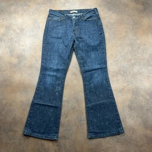 Pantalones de mezclilla LEVI'S 10529 para mujer (cintura de 32 pulgadas) (pierna de 29 pulgadas) corte bota azul - Imagen 1 de 12