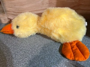 Sesil Co Fuzzy Duck Plush 22 Inch Long - Picture 1 of 3