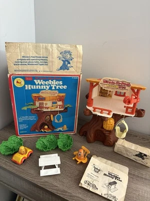 Hasbro Weebles Tree House 1975 por Romper Room COMPLETO con caja *Leer* Foto 1 de 4
