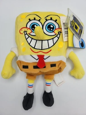 Bob Esponja Pantalones Cuadrados Happypants Bean Plush Jakks Pacific 2009 NUEVO Foto 1 de 4