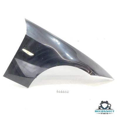 BMW 325i 328i 335i E90 2006-2012 sedán conductor delantero izquierdo guardabarros negro OEM Foto 1 de 4