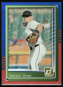 2025 Donruss Red & Blue FOIL Colt Keith #80 TIGERS - Bild 1 von 2