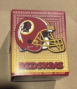 Scatola di tessuti per il viso vintage Washington Redskins 2003 Premium - Foto 1 di 3