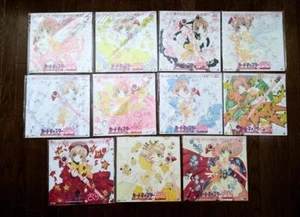 Captor de tarjetas Laserdisc Sakura usado juego de 11 piezas límite raro - Imagen 1 de 9