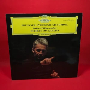 HERBERT VON KARAJAN BERLIN PHILARMONIC Bruckner: Symphonie Nr. 9 D-moll Vinyl LP - Imagen 1 de 4