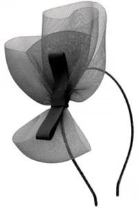 Aurora Collection Crin and Ribbon Aliceband Fascinator - Picture 1 of 41