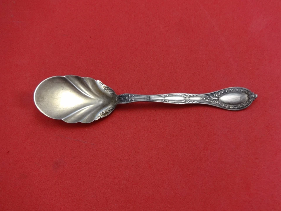 Cuchara de helado de plata esterlina Old Colony Old by Gorham estriada 5 1/4" Foto 1 de 1