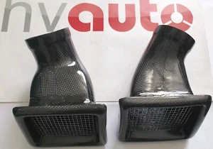 Lancia Delta Integrale Evo Carbon Lufteinlässe Stoßstange Bremsenkühlung airduct - Picture 1 of 6