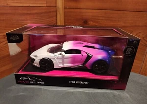 NEW 2023 JADA PINK SLIPS LYCAN HYPERSPORT  1:24 DIE-CAST - Picture 1 of 16
