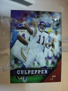 Tarjeta de fútbol americano 2005 Upper Deck #104 Daunte Culpepper (87956) - Imagen 1 de 2