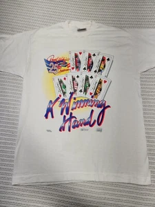 darrell waltrip nascar shirt Vintage 97 A Winning Hand - Picture 1 of 12