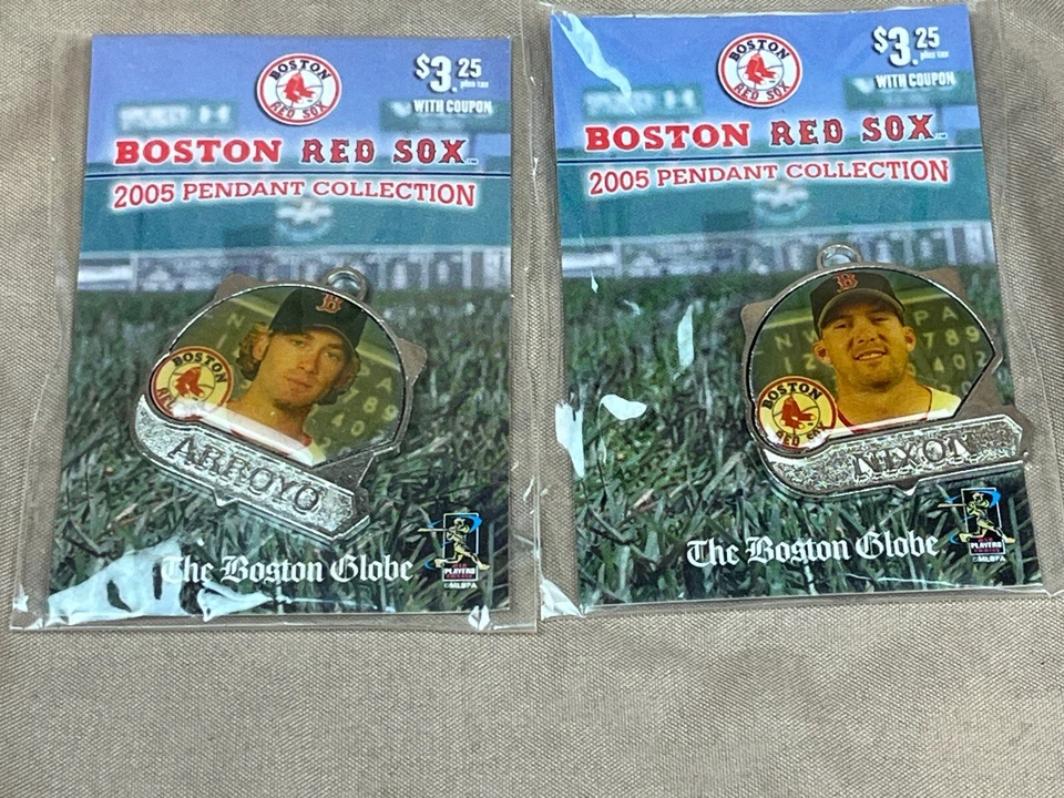 Boston Red Sox Bracelet Wristband MLB 2005 and David Ortiz Pendant