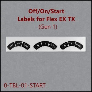 Magnetek Radio Remote TX Start Switch Rotary Decal Label Sheet 0-TBL-01-START - Picture 1 of 1