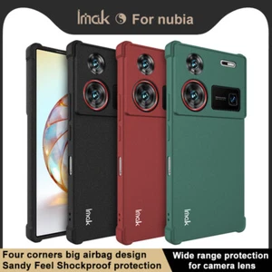 IMAK Para ZTE Nubia Z60 Ultra, Airbag A Prueba de Golpes Arena Mate Suave TPU Estuche Cubierta - Imagen 1 de 15