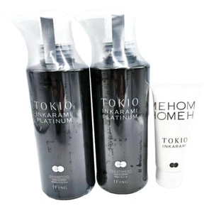 TOKIO IE Inkarami Platinum Shampoo 400mL & Treatment 400g + Home 50g Set Japan - Picture 1 of 4