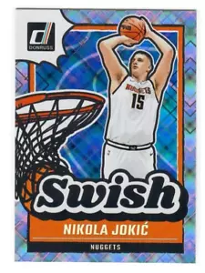 2024-25 Panini Donruss Nikola Jokic Swish Insert #16 Diamond Parallel - Picture 1 of 2