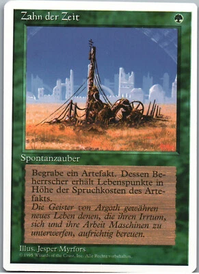 Crumble | MtG Magic Fourth Edition FWB (Foreign White Border) | German GR | NM - Image 1 of 2