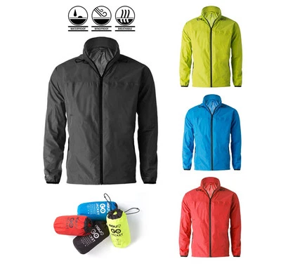AGU Let`s Go! Regenjacke Gr. S-XXL UNISEX Wasserdicht Atmungsaktiv Fahrrad-Jacke