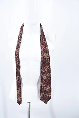 Corbata Papillon Floral 100% Seda Hecha en Italia Foto 1 de 4