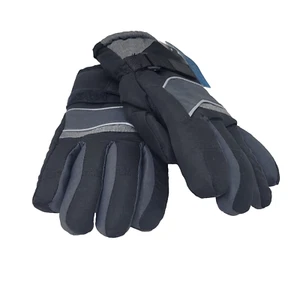 Winter Proof Boys Cold Weather Gloves Black/Grey Insulated L/XL (12-16) NWT $30 - Picture 1 of 7