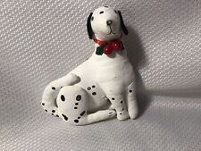 Dalmation Dog Canvas Christmas Ornament