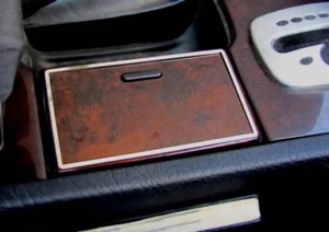 D Chrom Rahmen für Getränkehalter / Audi A8 D2 - Edelstahl poliert - Picture 1 of 3