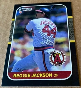 REGGIE JACKSON HOF 1987 DONRUSS Card #210 NM-MT Condition - Picture 1 of 2