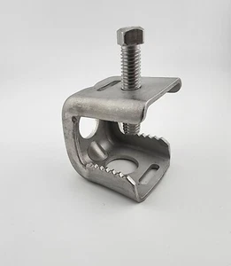 8 - Angle Adapter hole Beam Clamps with Snap IN Holes - Picture 1 of 5