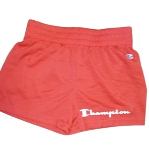 Little Girls Active Running Shorts authentic athletic wear size 5t red  champ - Picture 1 of 3