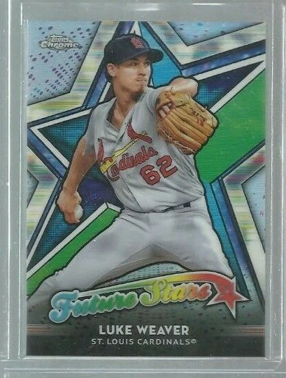  2018 Topps Chrome Future Stars Refractors #FS15 Luke Weaver (ref46842) - Image 1 of 1