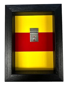 9/12 Royal Lancers Medal Case For 2 Medals. Black Frame - Picture 1 of 6