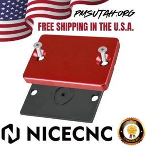 Brake Reservoir Cap Cover Red Honda CRF250L ABS 17-20 Rally CRF300L 2021-24 CRF - Picture 1 of 8
