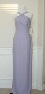 Watters & Watters Lavender Crepe Formal Dress Size 2(XS) Prom or Bridesmaid 2XS - Picture 1 of 3