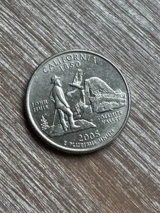 2005 P California State Quarter - Yosemite Valley Design - Picture 1 of 5