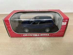 BMW X-5 2000 SUV azul metálico oscuro 1:18 Anson 30385 coche diecast en caja 4,4i - Imagen 1 de 20