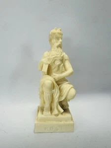 MOSES Statue / Figur klein Resin 4,5" gehörnter Moses "Mose" - Bild 1 von 7
